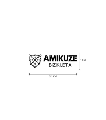 Sticker Amikuze 3/1 Noir