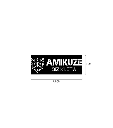 Sticker Amikuze 3/1 Blanc